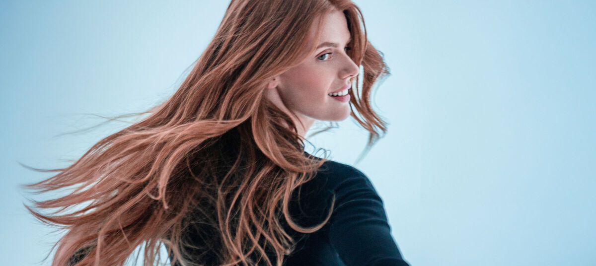 Strong shiny hair for fall